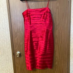 Connected Red Dress 14P NWOT